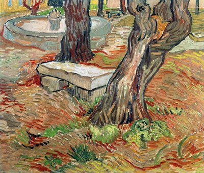 The Bench at Saint-Remy by Vincent van Gogh